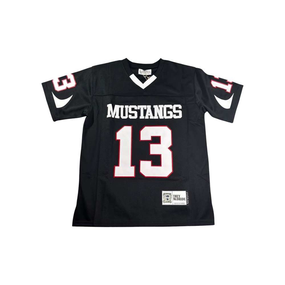 Authentic Classics Trey McBride Mustangs High School Jersey Black Mens XL NWT